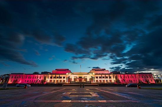 Roteiro pela Oceania Velho Parlamento Camberra, Australia