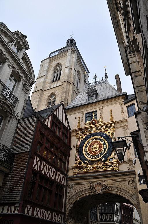 O que fazer na França Rue du Gros-Horloge 