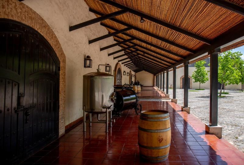 Vinícola Concha y Toro vista por fora em Santiago, Chile