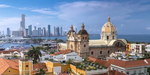 Prédios históricos de Cartagena.