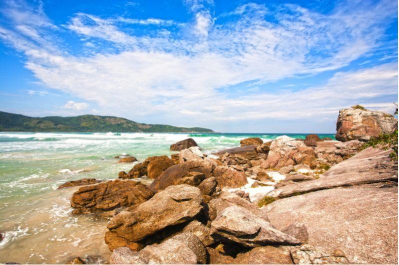 lopes mendes beach in ilha grande angra dos reis