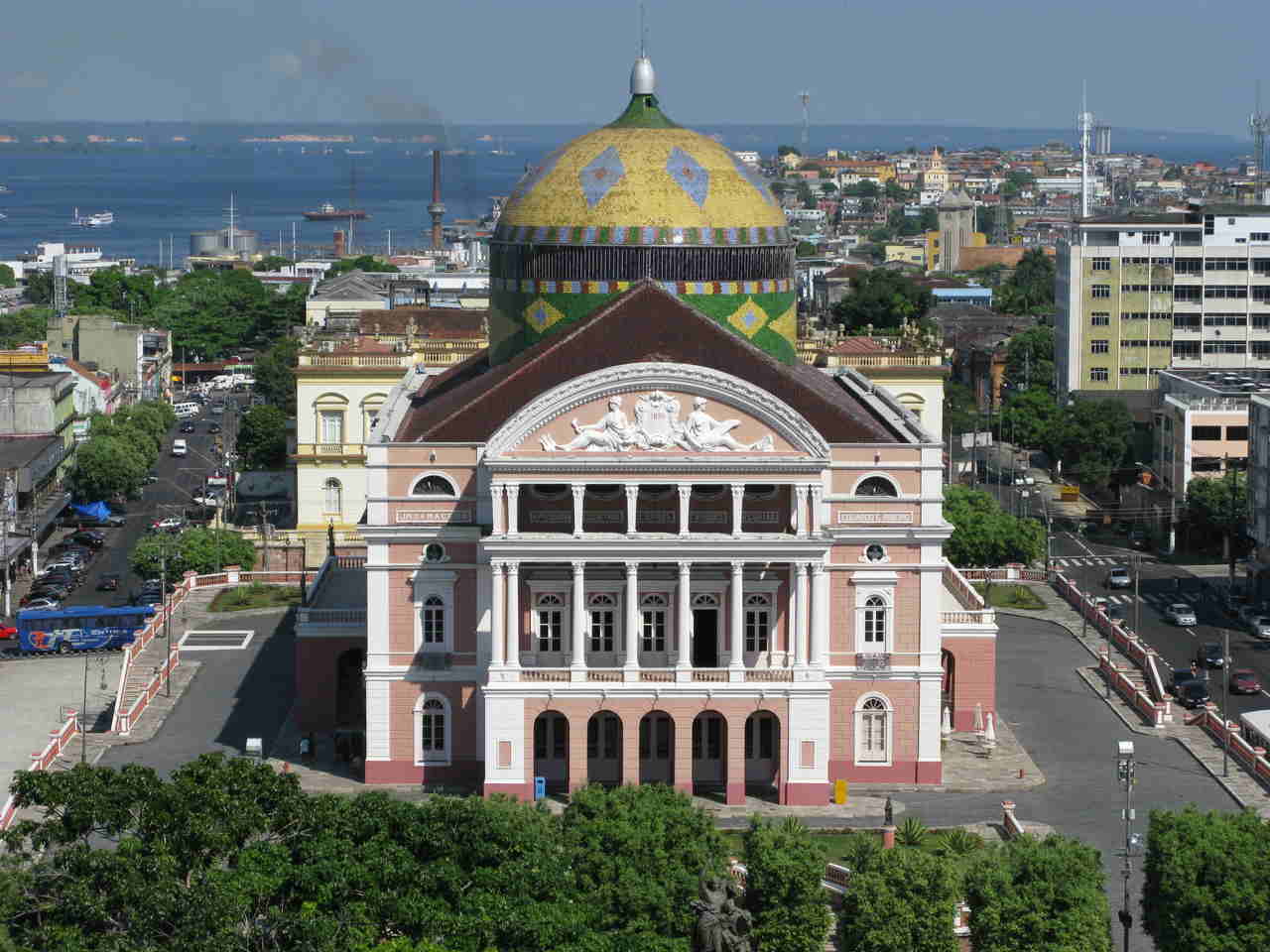 teatro de manaus no estado do amazonas