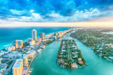 vista aérea de Miami