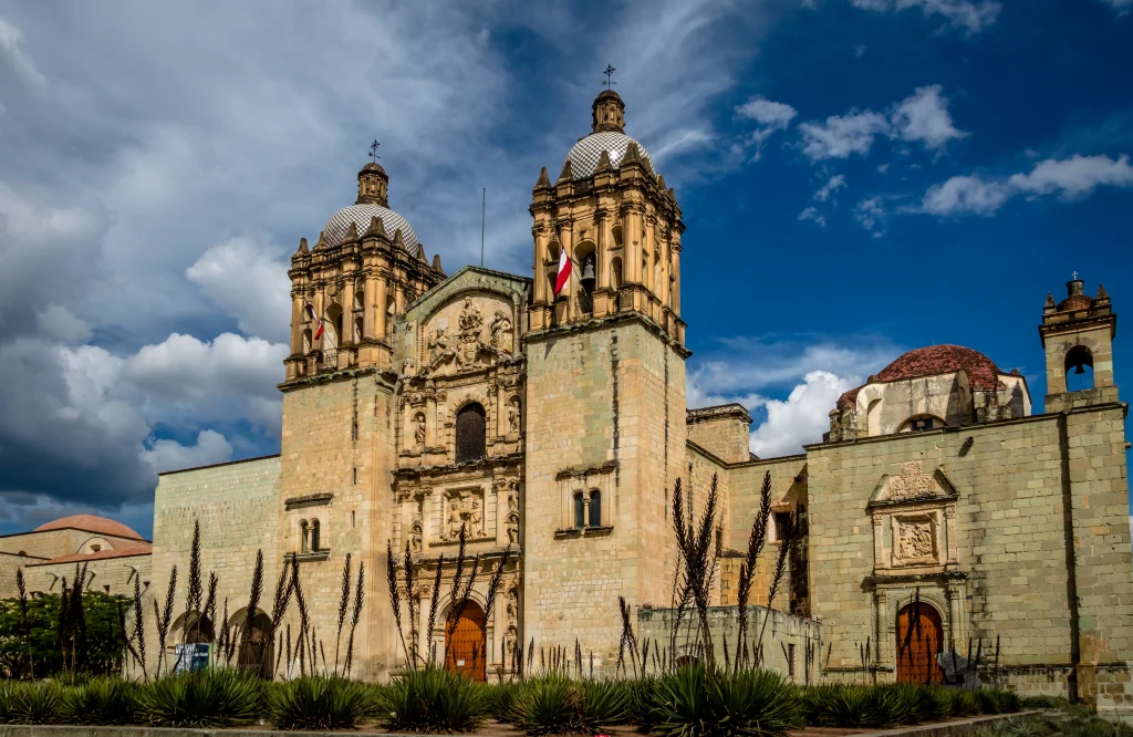 Foto de la Catedral Santo Domingo de Guzman, en Oaxaca.
