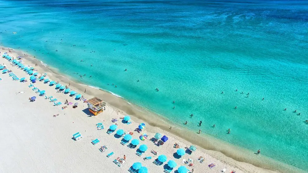 Foto de playa en Miami.