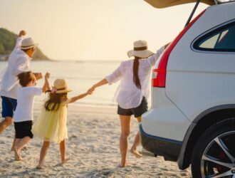 Família Carro Aluguel Praia
