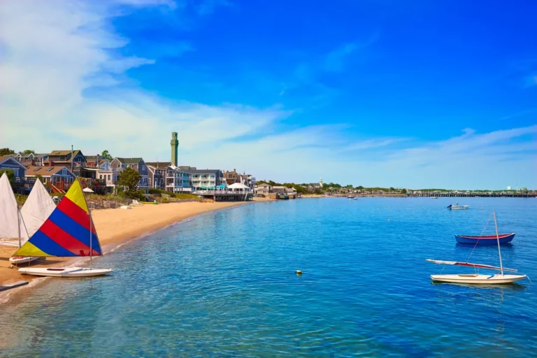 Shoreline in Cape Cod, Massachusetts