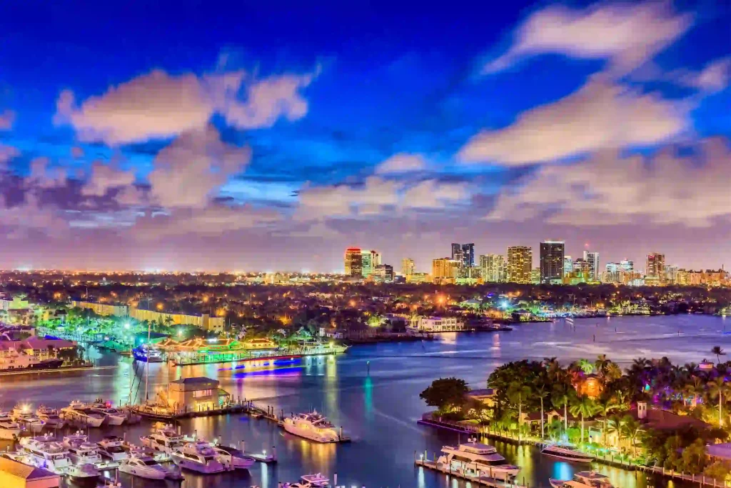 Imagen de Fort Lauderdale por la noche
