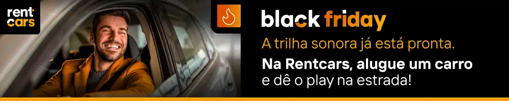 banner black friday 2025 musicas para viagem
